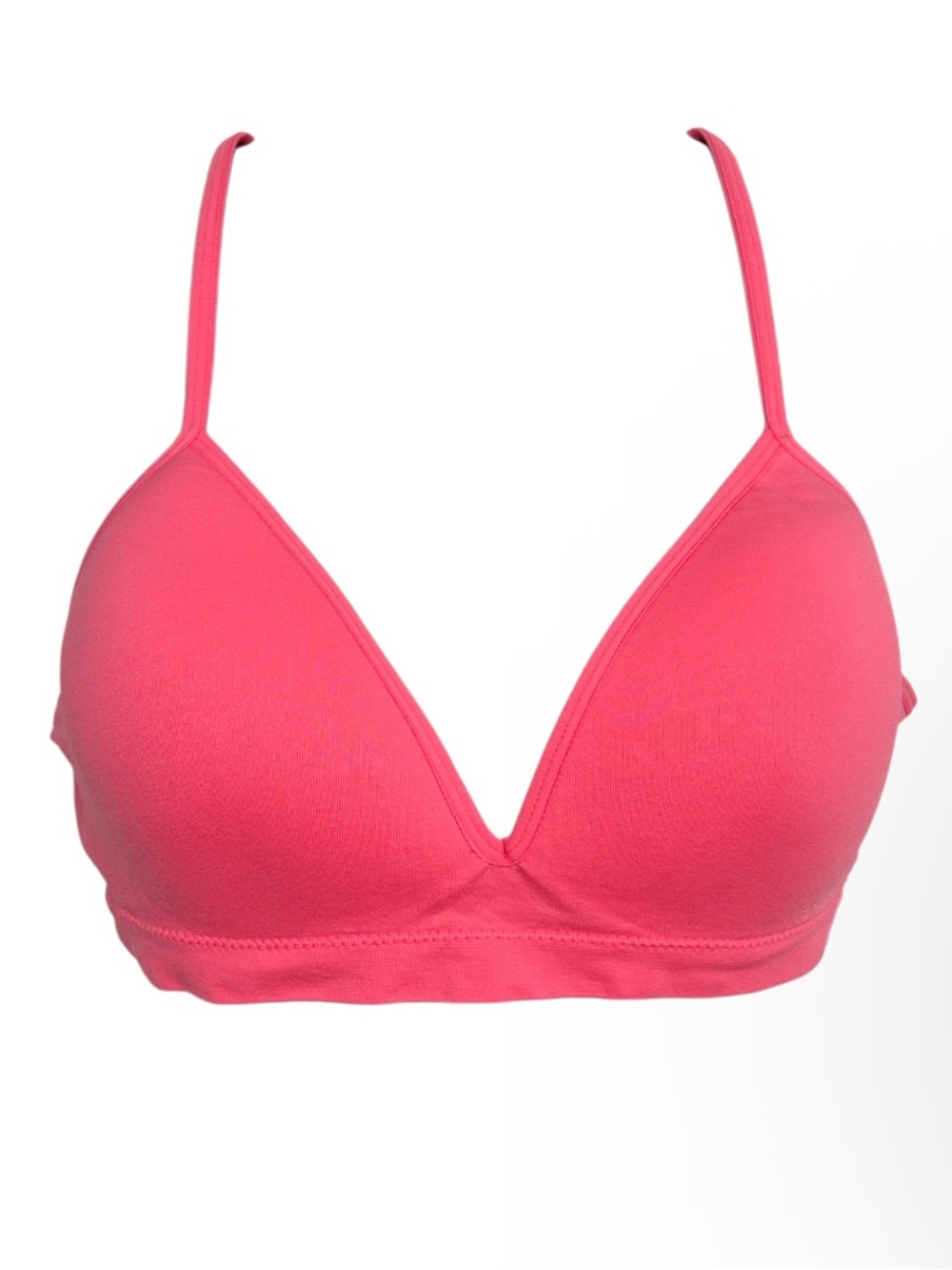 Bonds Hot Pink Icons Seamless Wirefree Triangle Bra